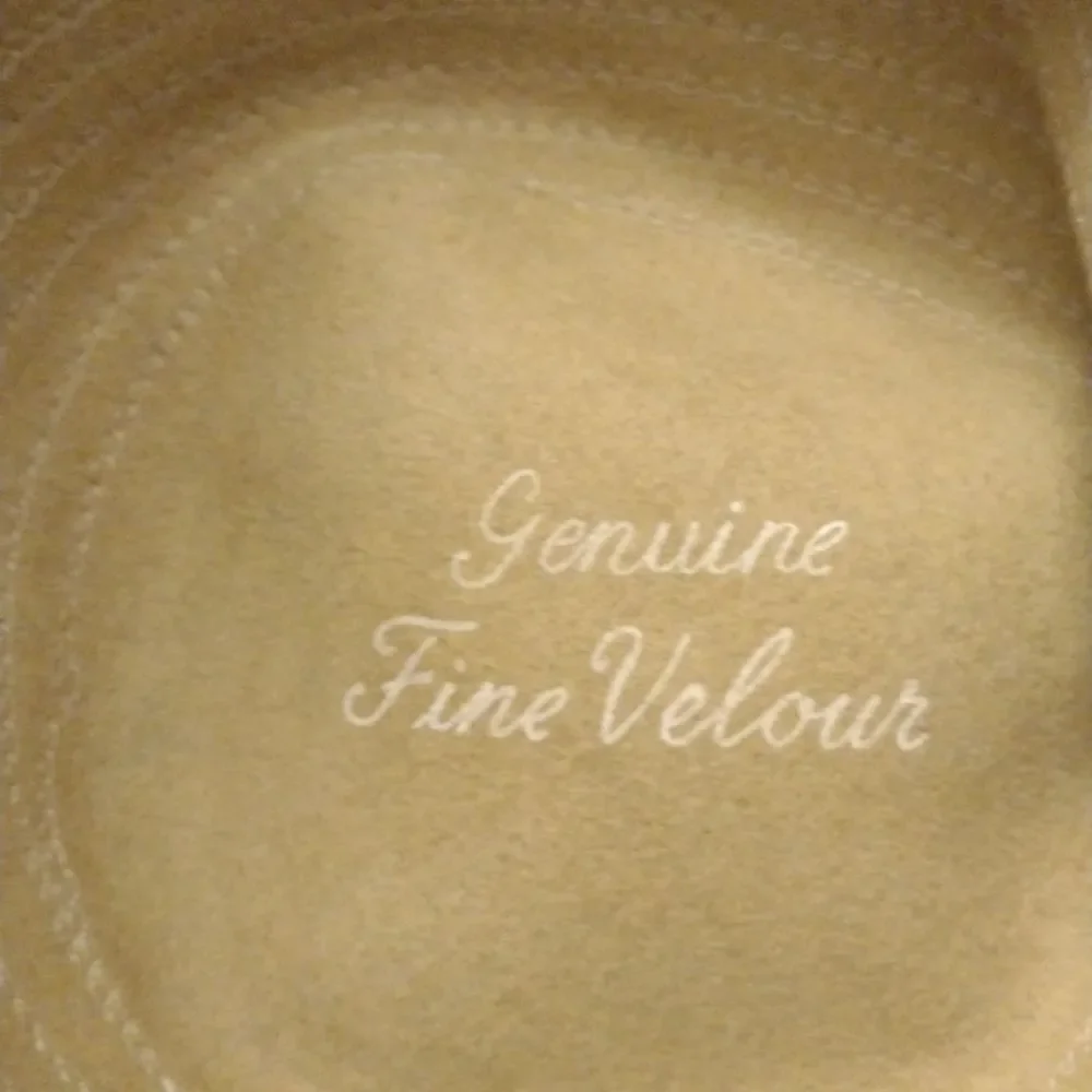 Vintage style bucket hat Fine Velour mustard yellow 20s 30s